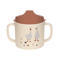 Tasse d'aprentissage Tiny Farmer Mouton/Oie nature