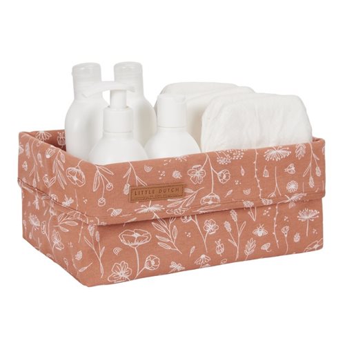 Panier de toilette grand Wild Flowers Rust