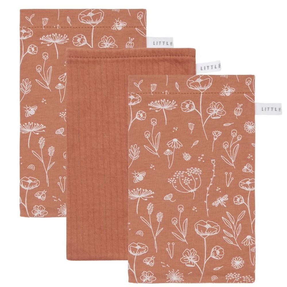 Gants de toilette Lot Wild Flowers Rust
