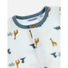 T&S Pyjama velours AOP T 3M