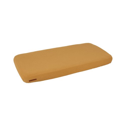 Drap-housse lit bébé Pure Ochre 60x120cm