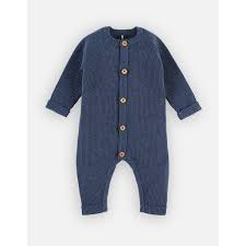 Combinaison en tricot, bleu marine : 3 mois
