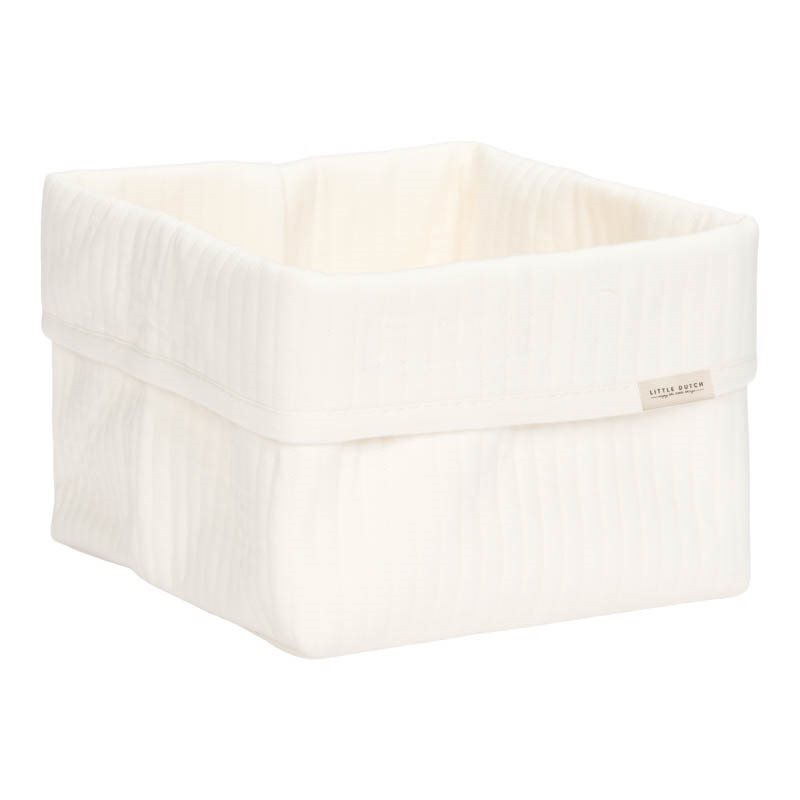 Panier de toilette petit Pure Soft White
