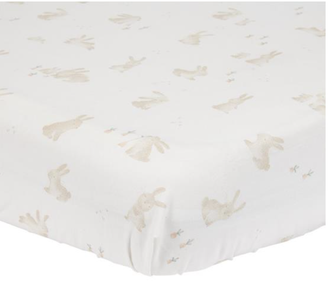 Drap-housse 70x140/150 cm Baby Bunny