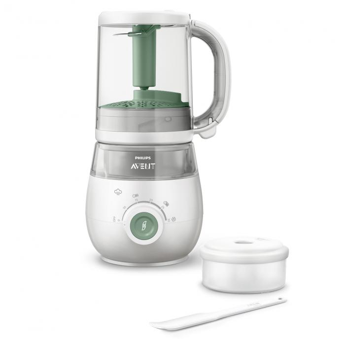 Steamer/Blender 4-in-1 vert